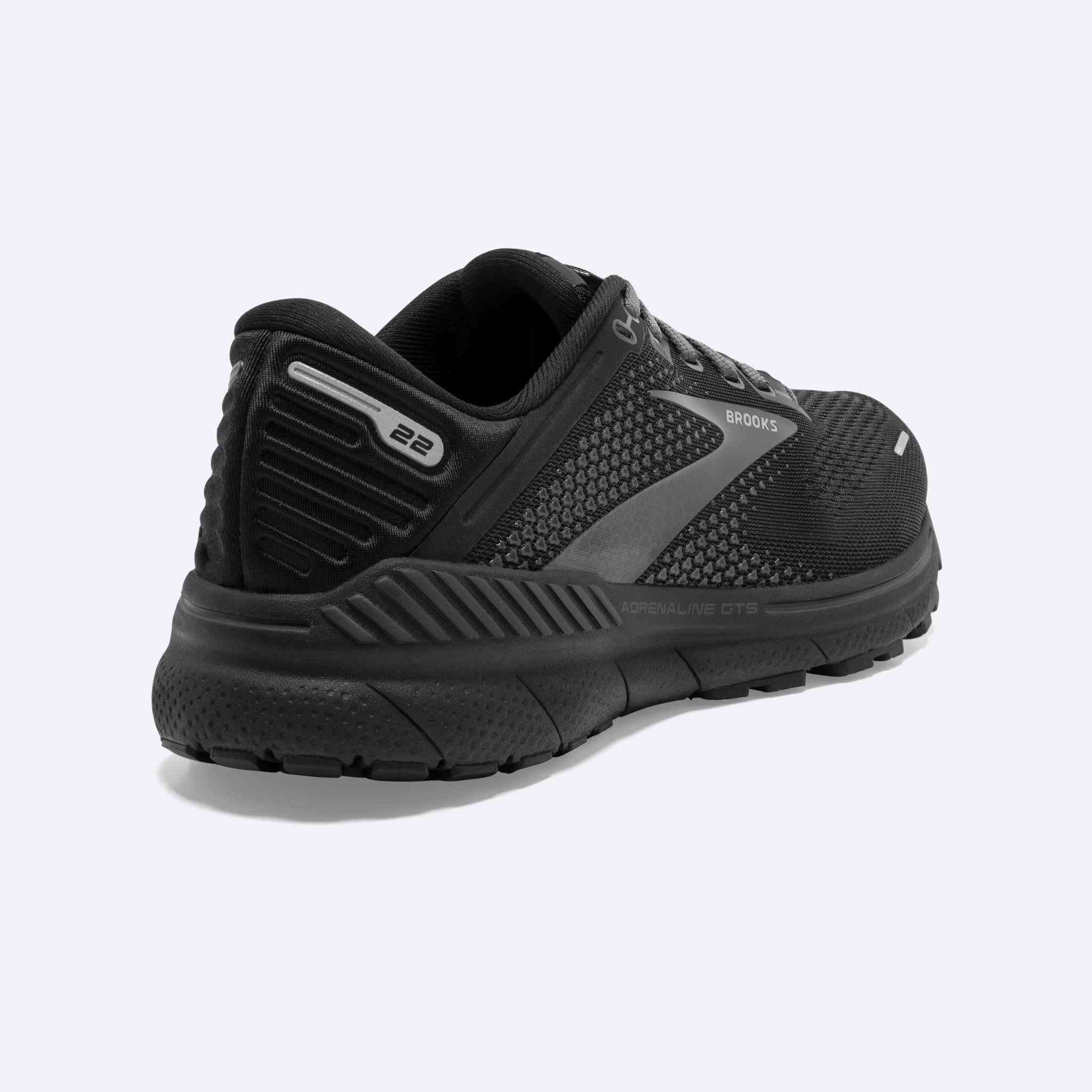 BROOKS Adrenaline GTS 22 Black/Black/Ebony MEN - Vital SanitätshausUpCart - Shipping Protection