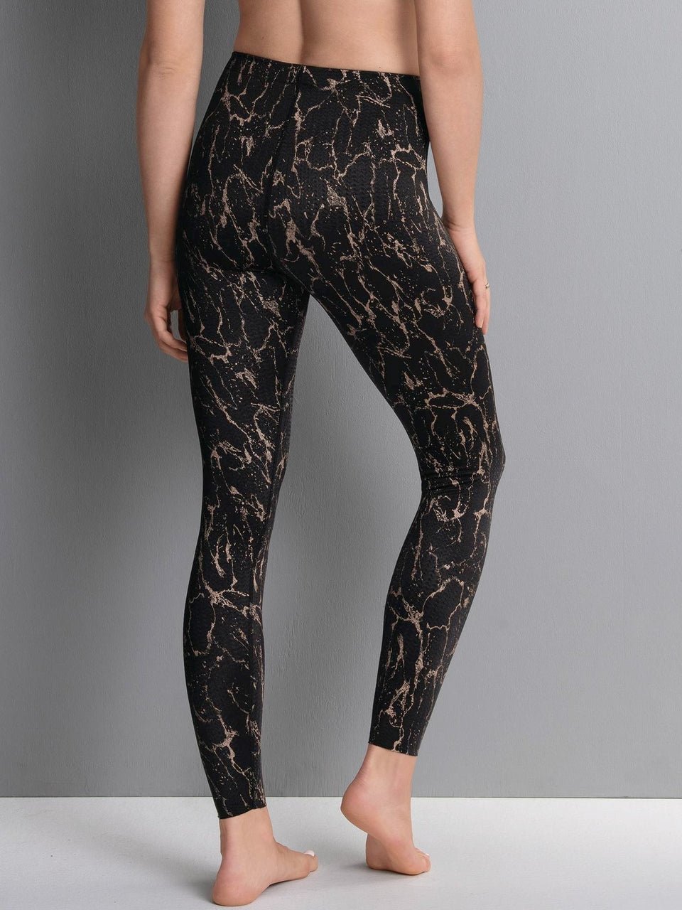 Anita SPORT TIGHTS MASSAGE - Lange Sporthose powder gold - Vital Sanitätshaus Sportbekleidung