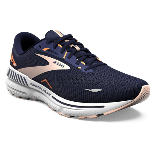 BROOKS Adrenaline 23 Womans Peacoat/Tangerine/Peach - Vital Sanitätshaus