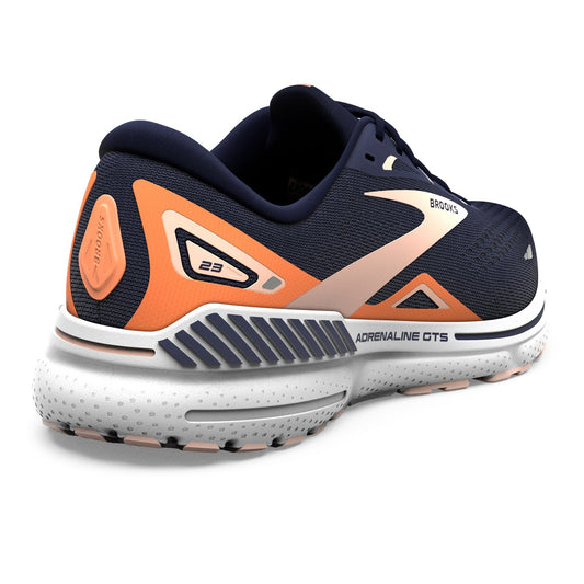 BROOKS Adrenaline 23 Womans Peacoat/Tangerine/Peach - Vital Sanitätshaus
