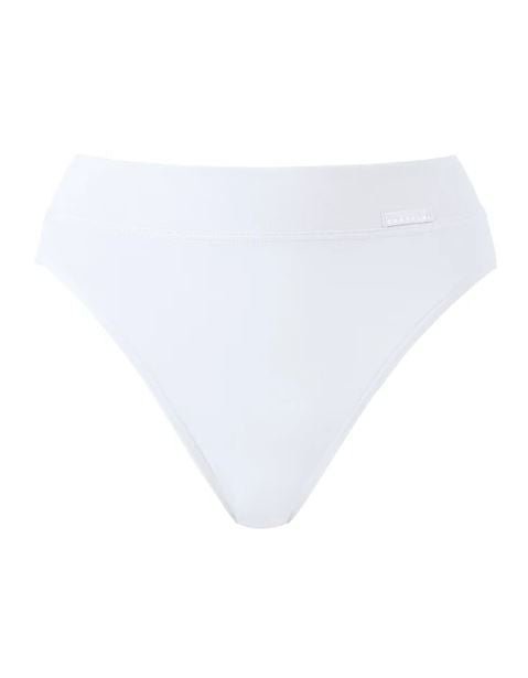 Calida Elastic Slip mit Softbund, high waist white - Vital Sanitätshaus