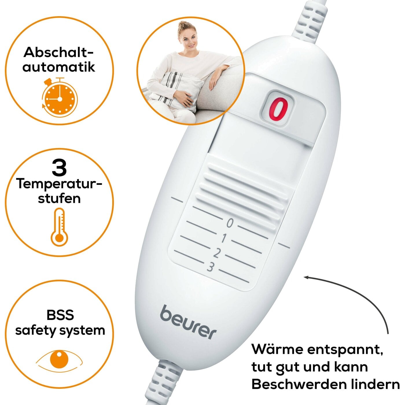 Russka: Beurer Heizkissen HK 25 - Vital Sanitätshaus