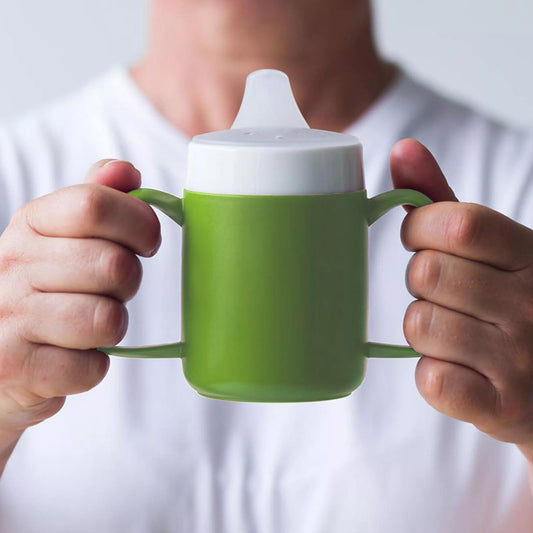 Russka: ORNAMIN 2-Henkel-Becher mit Trink-Trick - Vital Sanitätshaus