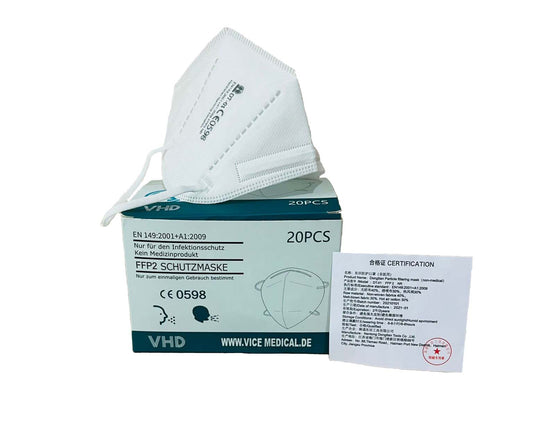 VICE-VHD-FFP2-Maske 20er Packung - Vital Sanitätshaus