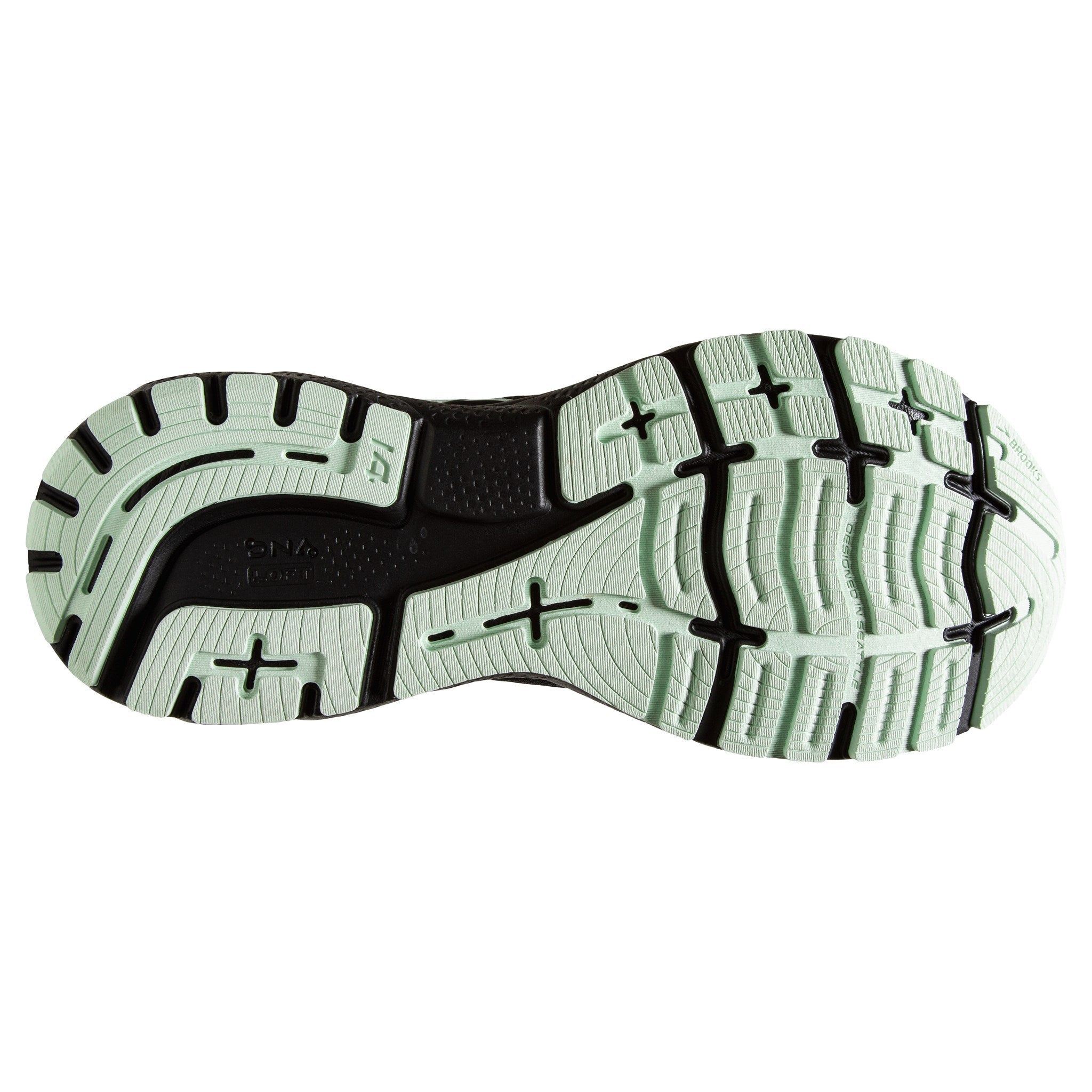 BROOKS Ghost 14 GTX WOMEN Black/Blackened Pearl/Aquaglass - Vital SanitätshausUpCart - Shipping Protection