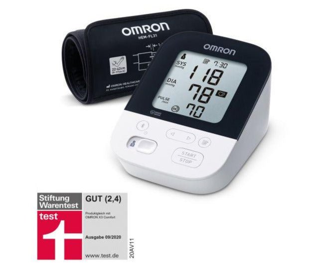 OMRON Oberarm-Blutdruckmessgerät M400 Intelli IT - Vital Sanitätshaus